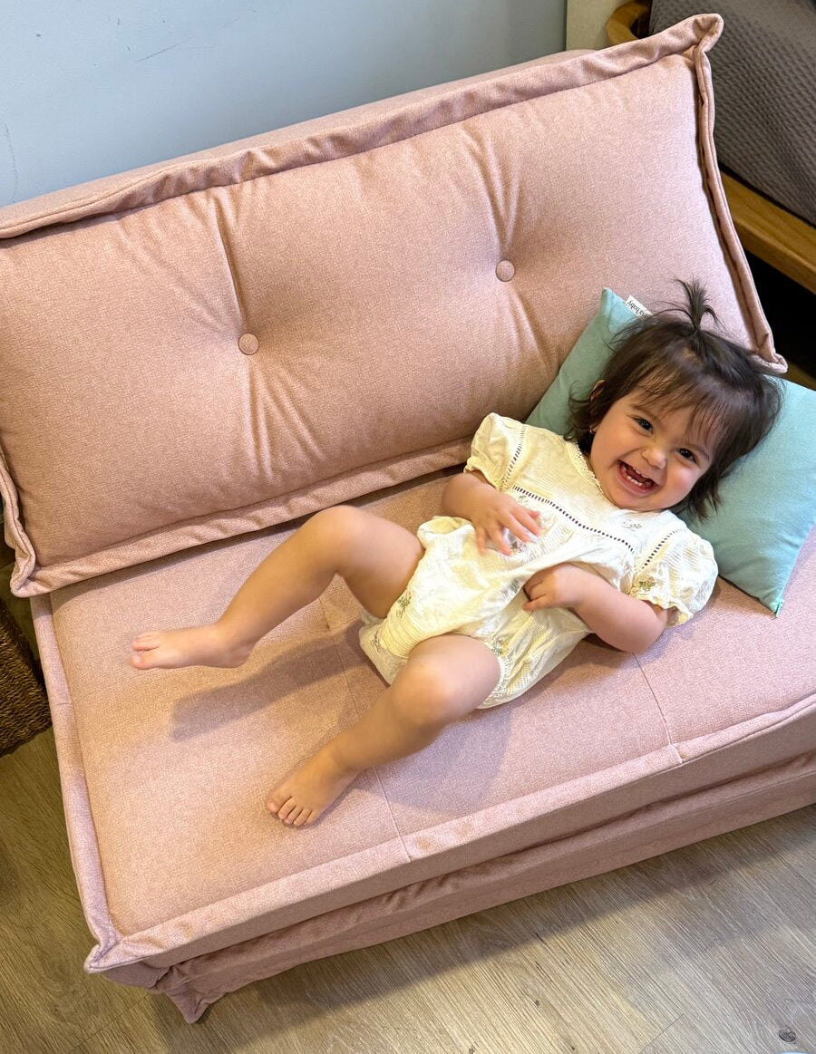 SOFACAMA KIDS ROSA vista frontal