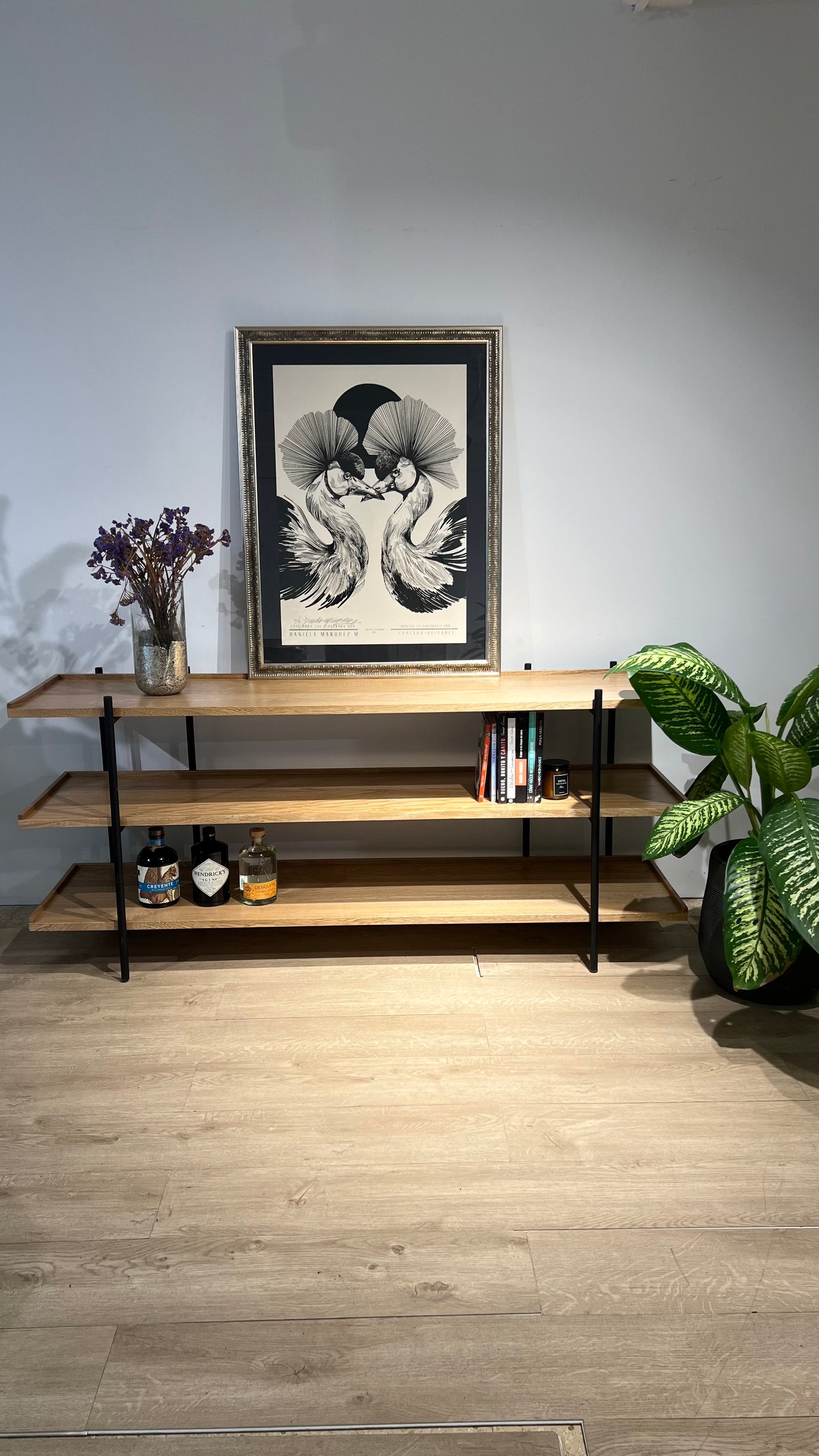 Estantería Palma baja en madera